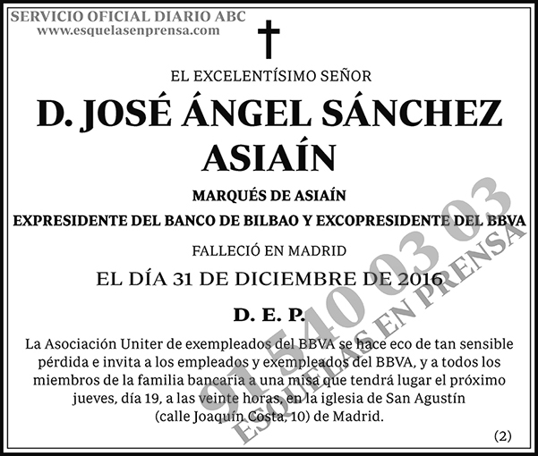 José Ángel Sánchez Asiaín